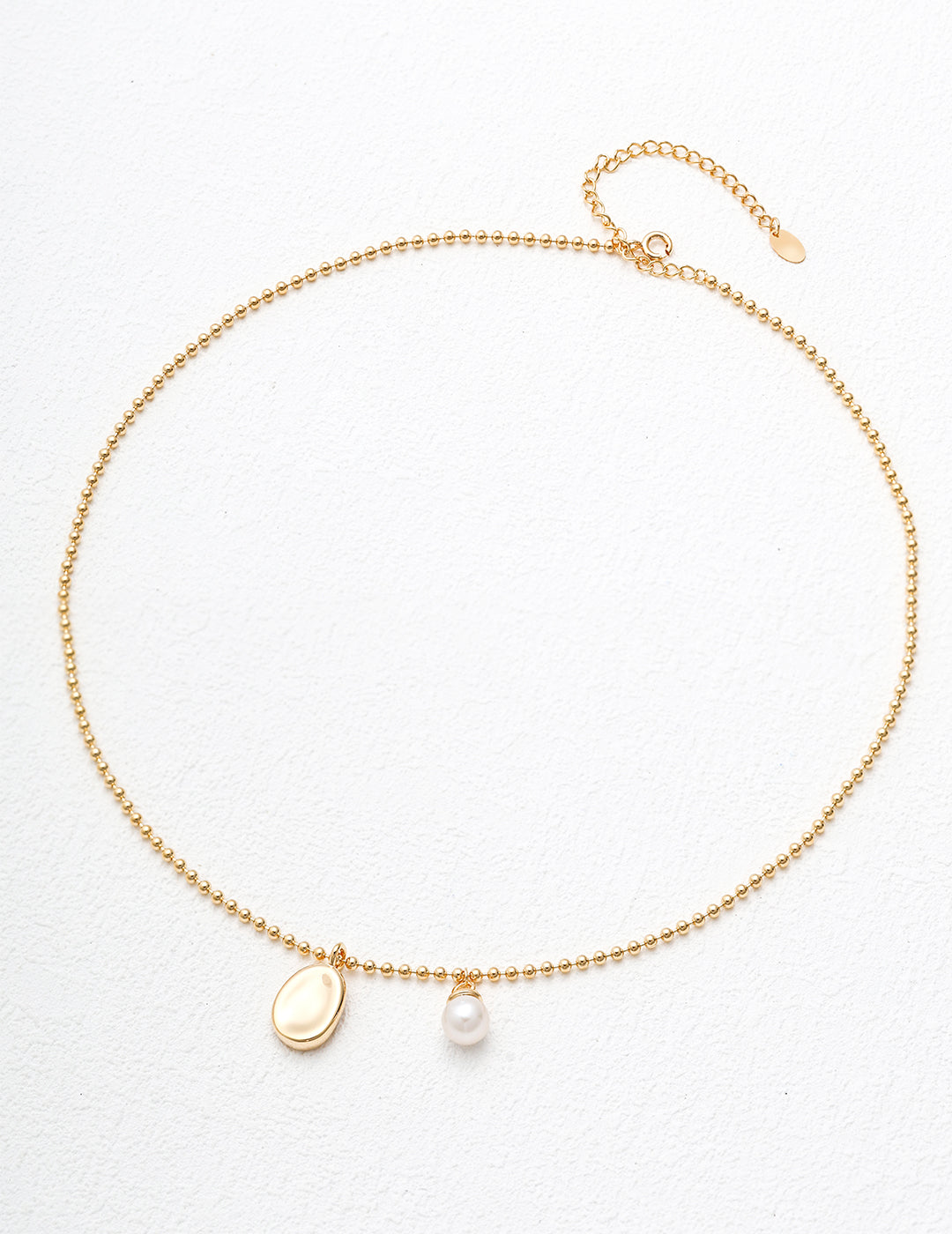 Elegant Sterling Silver Pearl Necklace